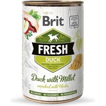 Brit Fresh Duck with Millet 6 x 400 g