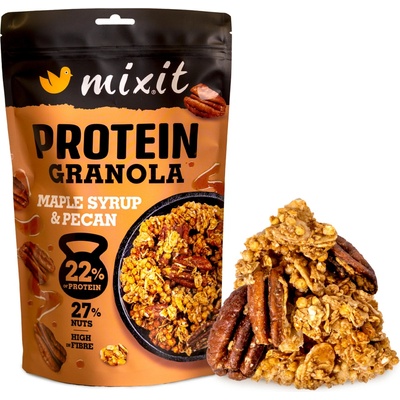 Mixit Proteinová granola z pece Javorový sirup a pekany 350 g – Sleviste.cz