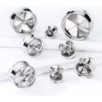 Šperky eshop tunel do ucha s pohyblivým ventilátorem U30.05