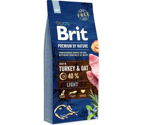 Brit Premium by Nature Light Turkey & Chicken 15 kg