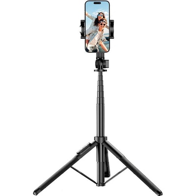 Púzdro Ugreen LP586 Bluetooth selfie stick so statívom čierna