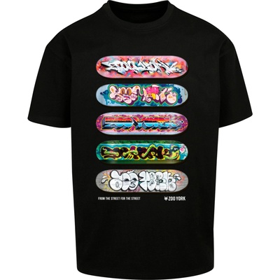 Urban Classics Тениска Zoo York Skateboards Heavy Oversize Tee black XXLUB-ZY004-00007 - Тъмносив, размер XS