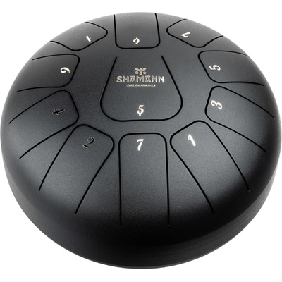 Shamann 8" 11 Notes F Major Matte Black Tongue Drum (FS11-8MATTEBLACK)