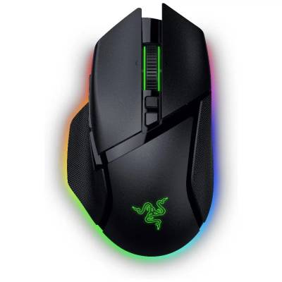 Basilisk V3 Pro 35K, Gaming Mouse, Black, Razer HyperSpeed Wireless, Razer Chroma RGB, Focus Pro 35K Optical Sensor Gen-2 (RZ01-05240100-R3G1)
