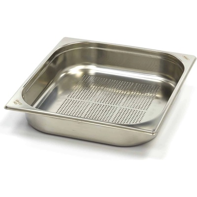 Maxima Gastronádoba 2/3 GN - perforovaná - hĺbka 6,5 cm - 32,5 x 35,4 cm - nerezová oceľ