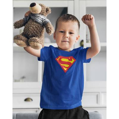 Dětské tričko Superman ModráCanvas Dětské tričko Bezvatriko.cz 101012