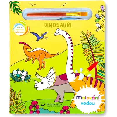 Dinosauři Malování vodou Svojtka&Co.
