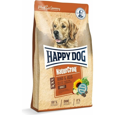 Happy Dog NaturCroq hovězí a rýže 4 kg