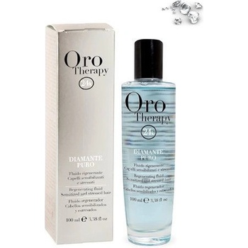 Fanola Oro Therapy Diamante Puro regeneračný fluid na citlivé a zaťažované vlasy 100 ml
