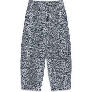 Mazine Дамски дънки Mazine Women's Printed Barrel Leg Denim Pants Jeans - Grey / Printed - размер XS (111-2005-0311)
