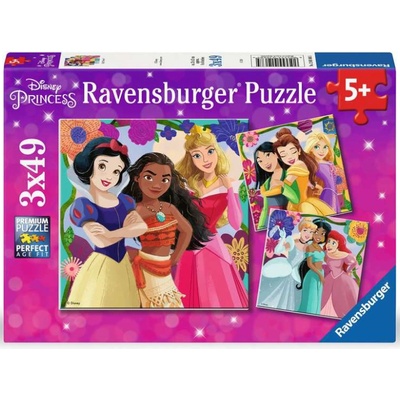 Ravensburger Puzzle Ravensburger Disney Princess 3x49pc
