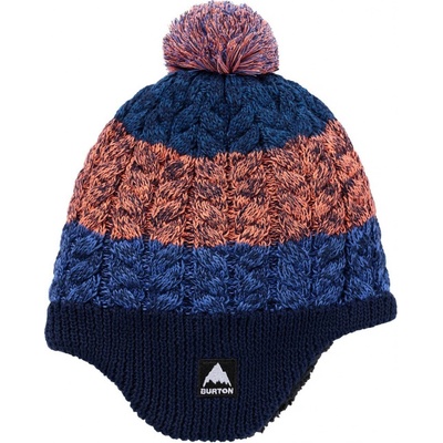 Burton Fleece Lined Earflap Dress Blue