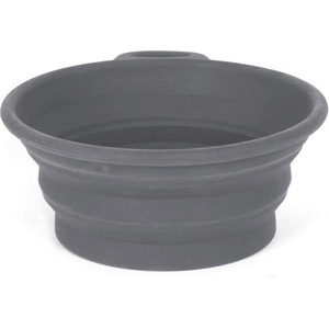 Mountain Paws Collapsible Silicone Dog Bowl Цвят: сив