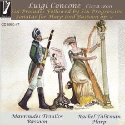 Luigi Concone - Six Preludes Followed CD