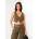 Missy Empire Елек Missy Empire Zip Front Waistcoat - Khaki