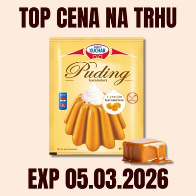 KÁVOVINY Puding karamelový 40 g – Zbozi.Blesk.cz