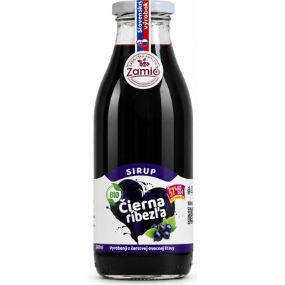 Zamio bio sirup čierna ríbezľa 0,5 l