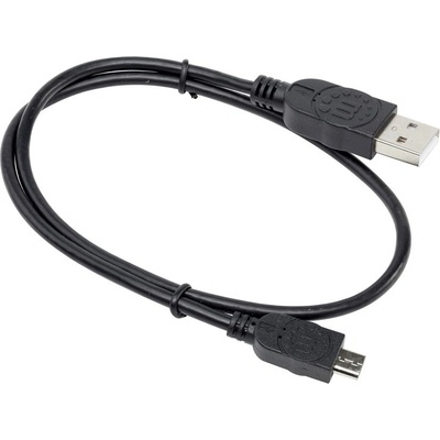 Manhattan Кабел Manhattan - 2075100057, USB-A/Micro USB, 0.5 m, черен (2075100057)