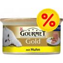 Krmivo pro kočky Gourmet Gold jemná jehněčí & zelené fazolky 24 x 85 g