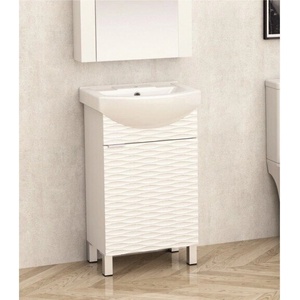 InterCeramic Стоящ шкаф за баня icp 5091new - порцеланов умивалник (icp 5091new)