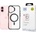 3mk Protection 3mk Satin Armor MagCase с MagSafe за iPhone 16 - прозрачен с черна рамка (5903108586573)