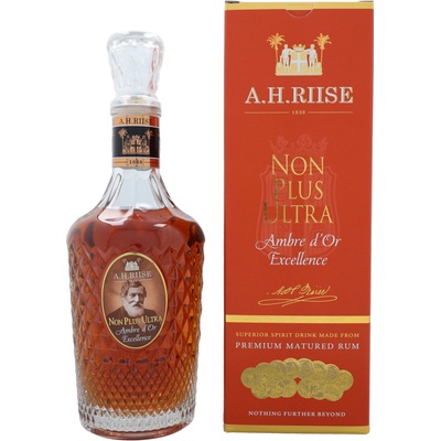 A.H. Riise Non Plus Ultra Ambre d'Or Excellence 42% 0,7 l (kartón)