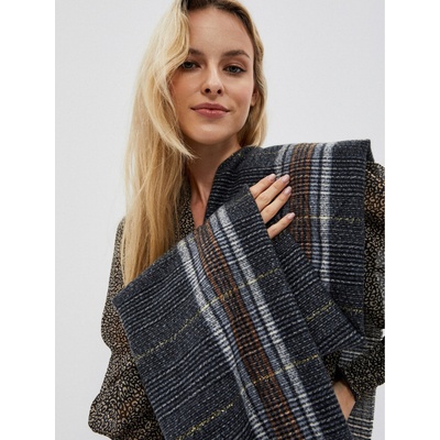 Moodo Черен кариран шал Moodo Moodo | Cheren | ЖЕНИ | UNI