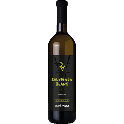 Dobrá Vinice Sauvignon blanc 2016 13,5% 0,75 l (holá láhev)