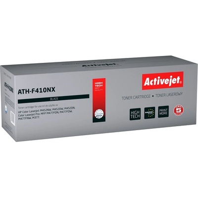 Compatible Тонер Activejet ATH-F410NX (заместител за HP 410X CF410X, Supreme, 6500 страници, черен) (ATH-F410NX)