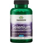 Swanson Selenium 100 mcg ( L-Selenomethionine ) [300 капсули]