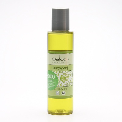 Saloos olivový rostlinný olej lisovaný za studena 125 ml