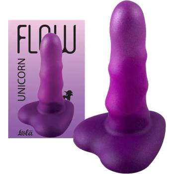 Мини дилдо с вакуумна основа, Еднорог, 12, 5см. - Dildo Unicorn Max Purple (2047-04LOLA)