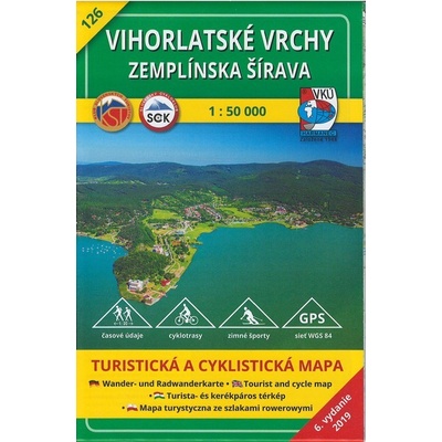 Vihorlatské vrchy - Zemplínska šírava 1:50 000