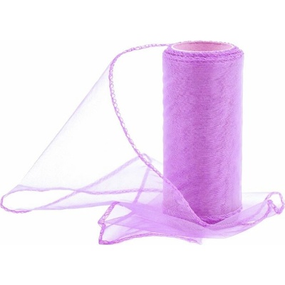 Paper Design Organza 12cm/9m obšitá - levandulová - 240039 – Zboží Dáma