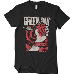 Green Day American Idiot Spiral Arm Black L Риза (WMX-1-GDAY001-H93-11-BK-L)