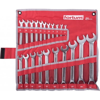 Fortum klíče očkoploché sada 21ks 6-32mm 4730200