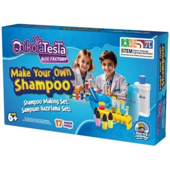 Nikola Tesla Научен комплект Nikola Tesla - Направи си сам шампоан, 17 части (2236)