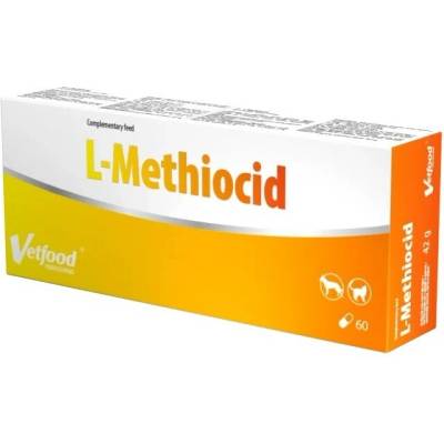 Vetfood L-Methiocid doplnky výživy pre psov a mačky 60 ks