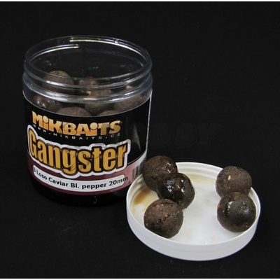 Mikbaits boilies v dipu Gangster 250ml 16mm G4 Squid Octopus