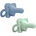 Dr. Brown's Силиконова залъгалка Dr. Brown's - HappyPaci, 0-6 месеца, 2 броя, синя и зелена (72239317457)