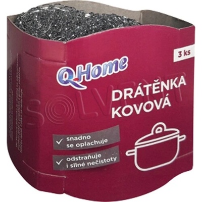 Q Home Drôtenka na riad kovová 3 ks