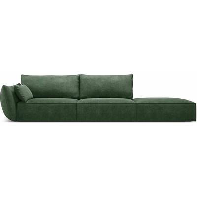 Mazzini Sofas Vanda Tmavozelená leňoška ľavý roh