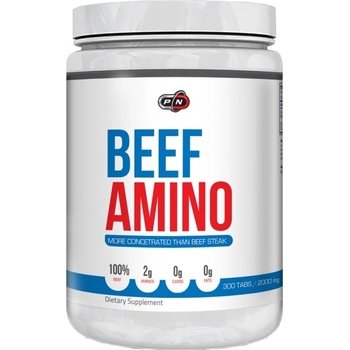 Image 1 of PURE Nutrition USA Beef Amino 2000 [300 Таблетки]