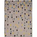 PETITE&MARS Deka pletená bavlnená Harmony Happy Triangles