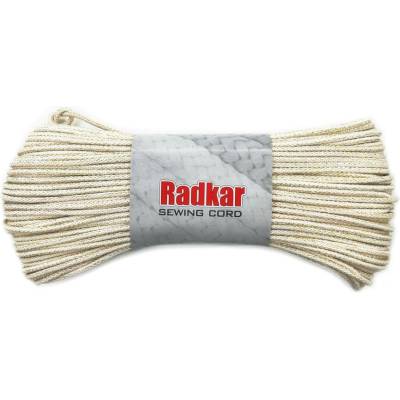 RADKAR šňůry na šití 5mm Golden Natural - 100m návin