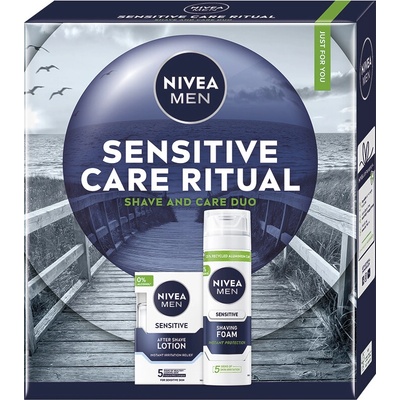 Nivea Men Nivea MEN Sensitive pena na holenie 200 ml + Nivea MEN Sensitive voda po holení 100 ml