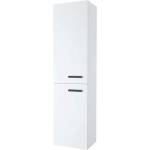 RAVAK Chrome II - Висок шкаф 39x150x29 см, 2 врати, ляв, лъскаво бял X000001748 (X000001748)