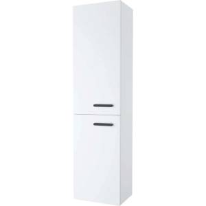 RAVAK Chrome II - Висок шкаф 39x150x29 см, 2 врати, ляв, лъскаво бял X000001748 (X000001748)