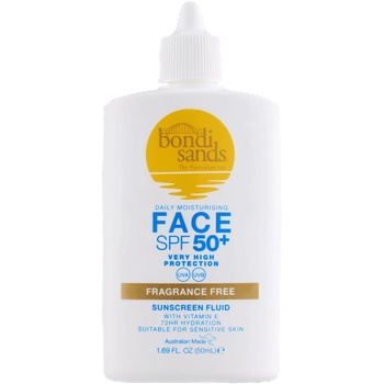 Bondi Sands Spf 50+ Fragrance Free Face Fluid Лосион за лице 50ml