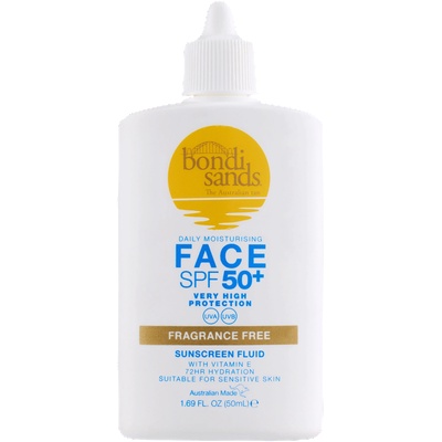 Bondi Sands Spf 50+ Fragrance Free Face Fluid Лосион за лице 50ml